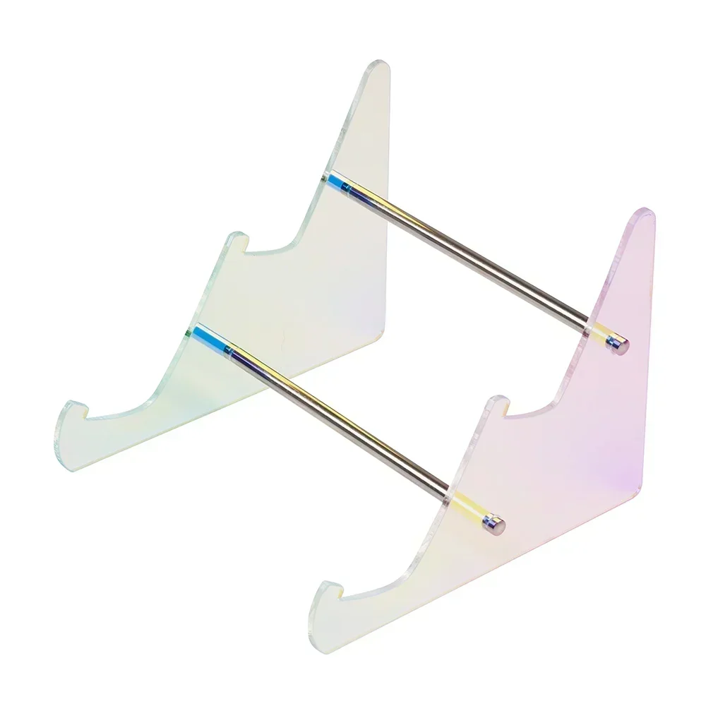 Laptop Stand Transparent Acrylic Keyboard Stand Holder Layer Rack Keyboard Tray for Macbook HP Computer Mechanical Game Keyboard: black