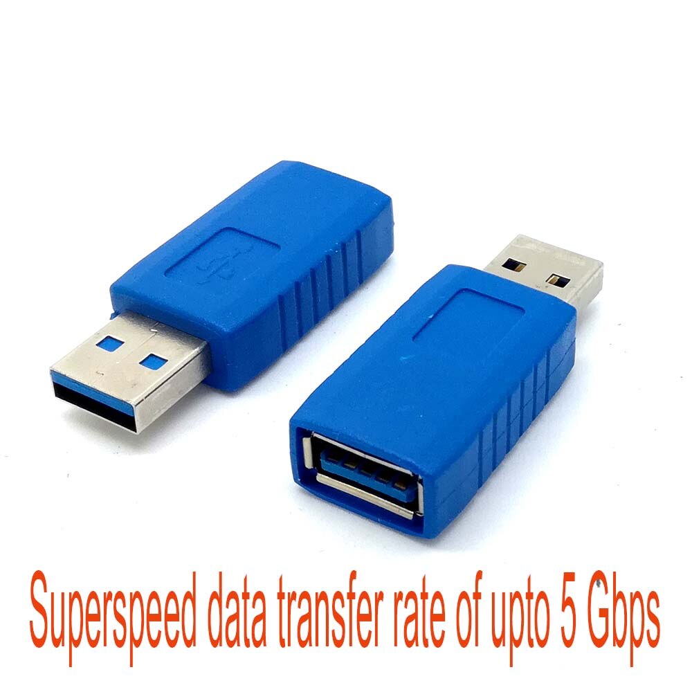 Usb3.0 Usb 3.0 Male To Female Coupler Extension Adapter Connector 5Gbps cable convertor SuperSpeed