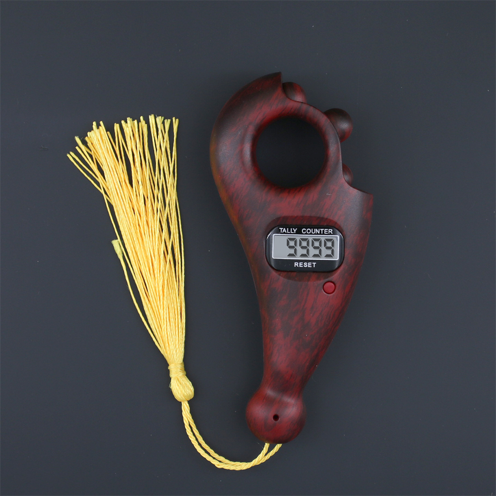 Classic Waterproof Digital Handheld LCD Handheld Sports Stopwatch Timer Stop Watch With String Timers Stopwatch: Orange