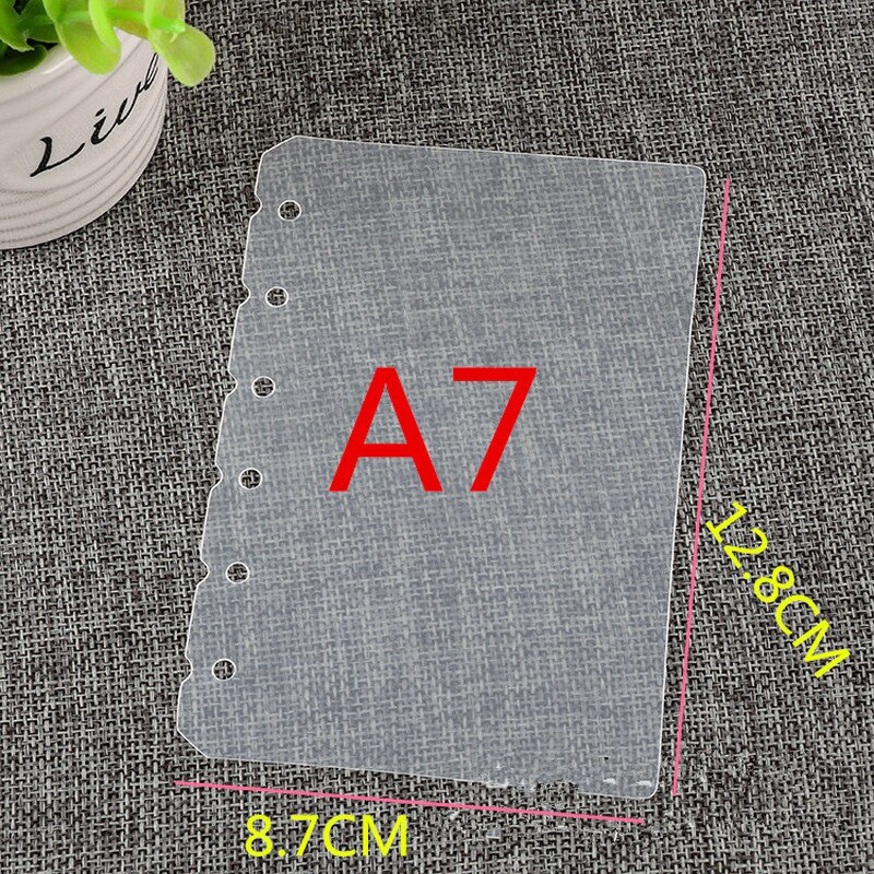 A5A6A7B5A4 notebook PP frosted plastic divider DIY... – Grandado