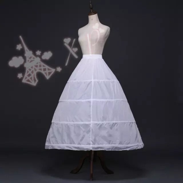 Enagua blanca barata para adultos, trajes de boda, 3 aros, 6 anillos, 4 anillos, accesorios de vestido de novia, ropa interior elástica