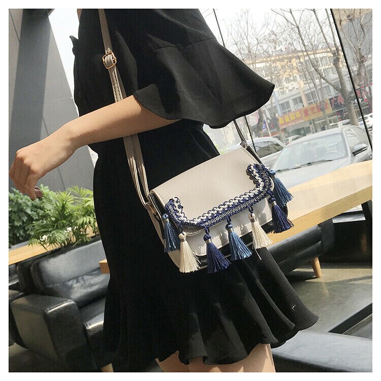 Kvinnor axelväska handväskor pu läder crossbody handväska tote väska lot