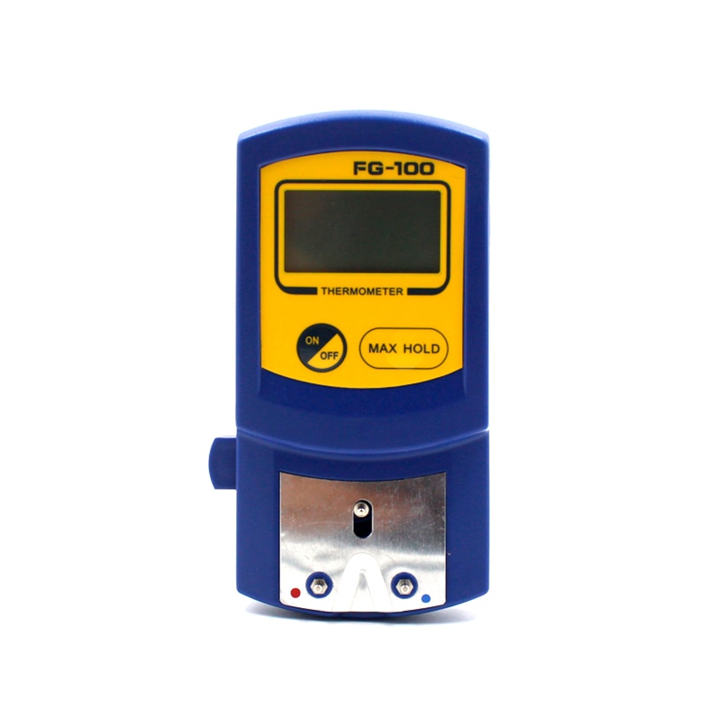 Termómetro Digital FG-100, probador de temperatura con punta de hierro para soldar, con 10 Uds., sensor de termómetro vs hakko fg100