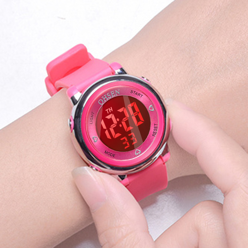 Relogio Feminino Digitale Handgelenk Uhr Weibliche Uhr Sport Uhren Frauen Wasserdichte LED Elektronische Uhr Für Frauen Laufen draussen