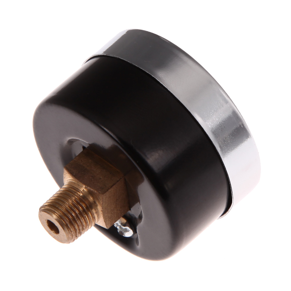 Compresseur d'air manomètre pression d'air hydraulique manomètre 0-60 PSI support arrière 1.5 "cadran plaque manomètre