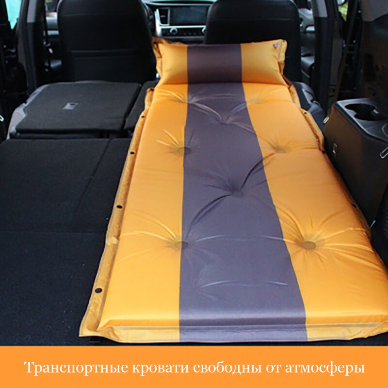 Auto Multi-Functie Automatische Air Matras Suv Speciale Auto Reizen Bed Kofferbak Luchtkussen Bed Auto Bed Volwassen Slapen mat: Sky Blue