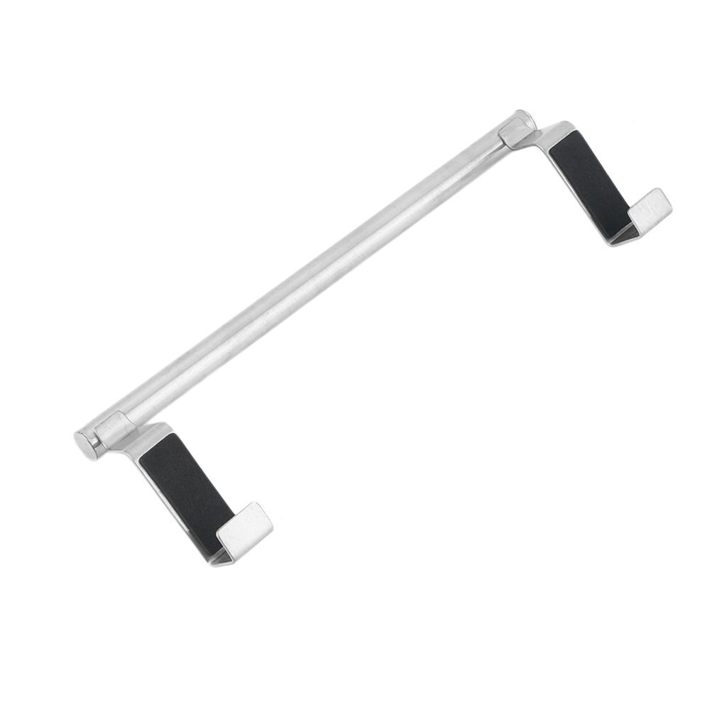 Stainless Steel Cabinet Hanger Over Door Kitchen Hook Towel Rail Hanger Bar Holder Drawer Storage Bathroom Tools