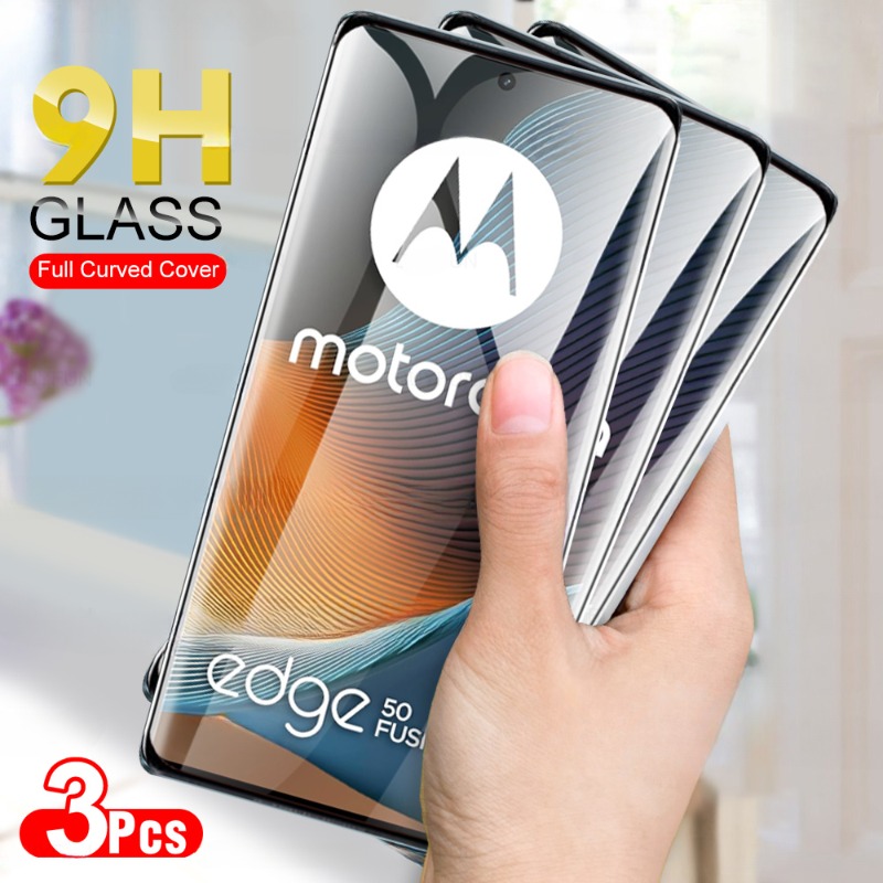 3Pcs 9H Cuvred Glass Cover For Motorola Moto Edge 50 Fusion 40 Neo 5G Screen Protector Tempered Glass Edge50 Ultra 50 Pro Edge40: Bundle 20