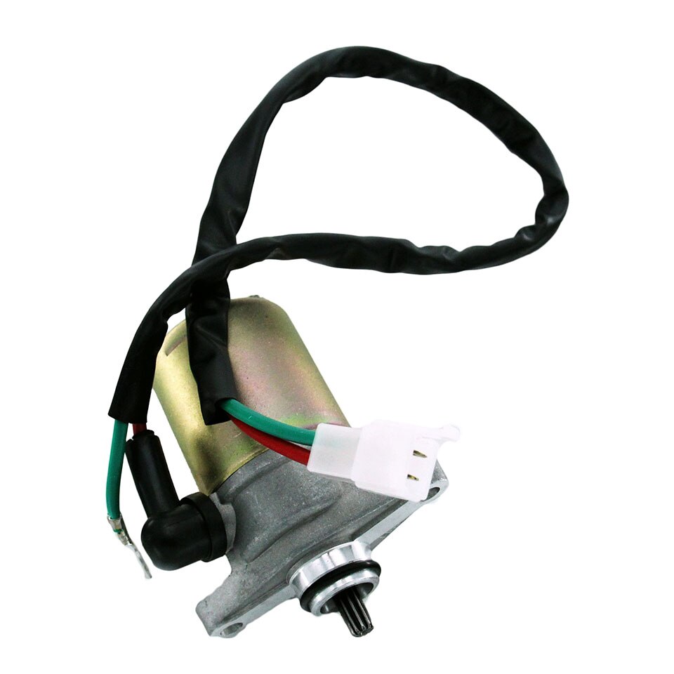 10 tænder  gy6 50cc motorcykel starter 10 tænder startmotor til  gy6 50cc motorer atv dirt bike motocross 2cq-165