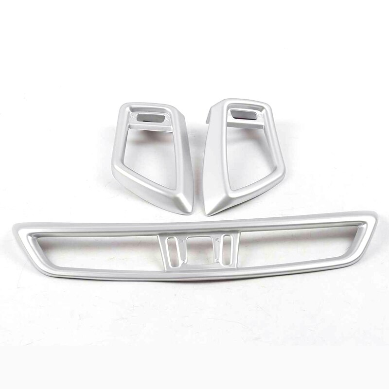Aspecto de carbono cromado para Nissan Qashqai J11 para salpicadero aire acondicionado cubierta de salida de ventilación embellecedores Accesorios: SL 2