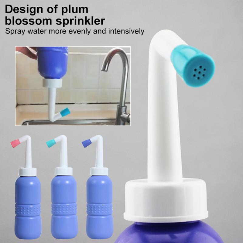 Tackle eva bidee hygienia travel 450ml henkilökohtainen puhdistusaine wc pesuistuin kädessä pidettävä pullo kannettava suihkutin