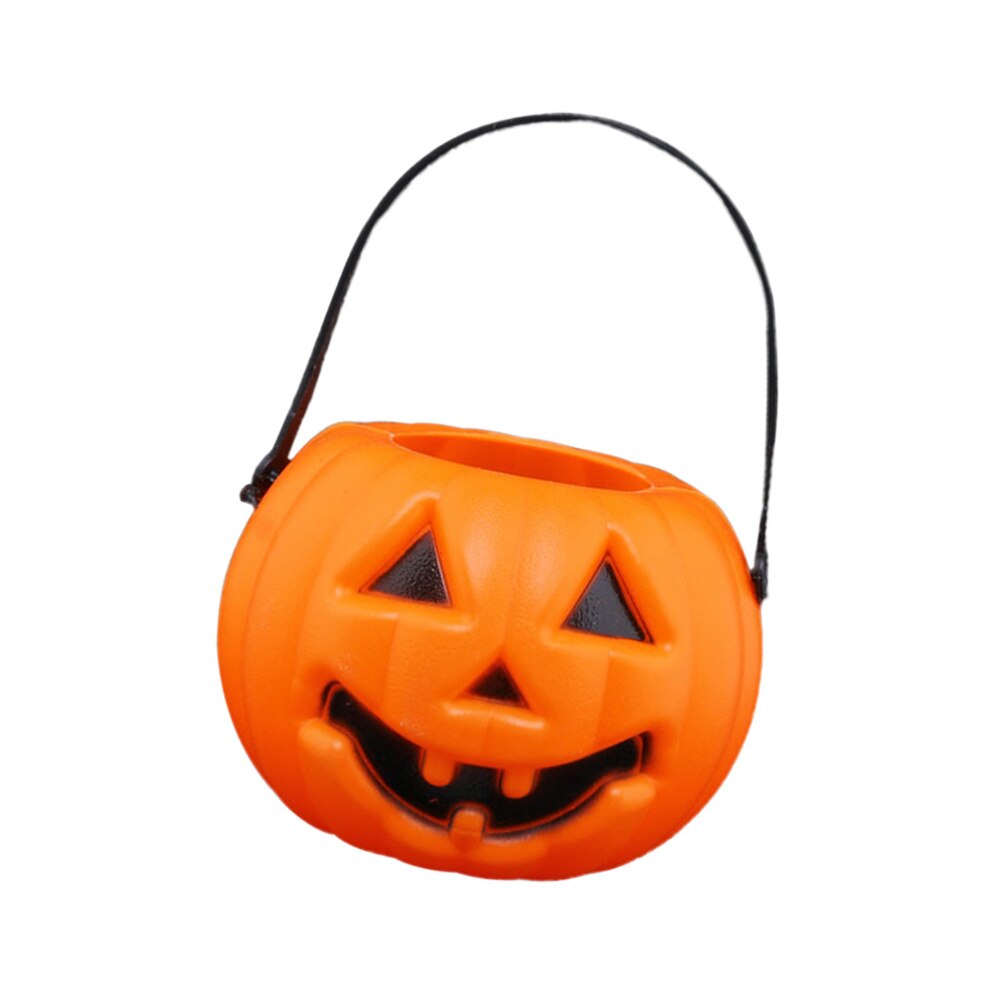 Portable Pumpkin Lanterns Candy Jar LED Lantern Light Props Party Supplies for Kids: XXL