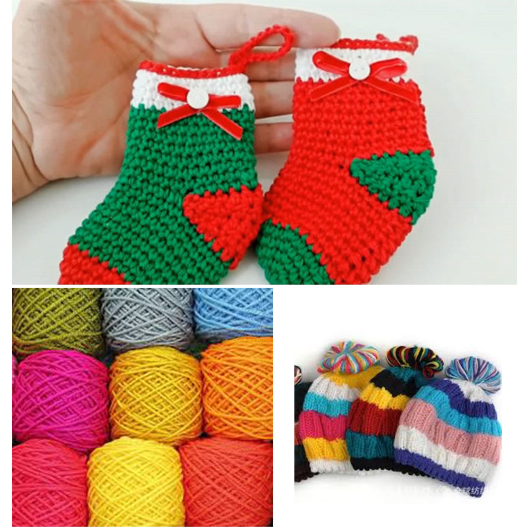 Melissa-Hilo de lana acrílica para tejer y crochet, hilo de lana de primera para manualidades, 10u x 100g