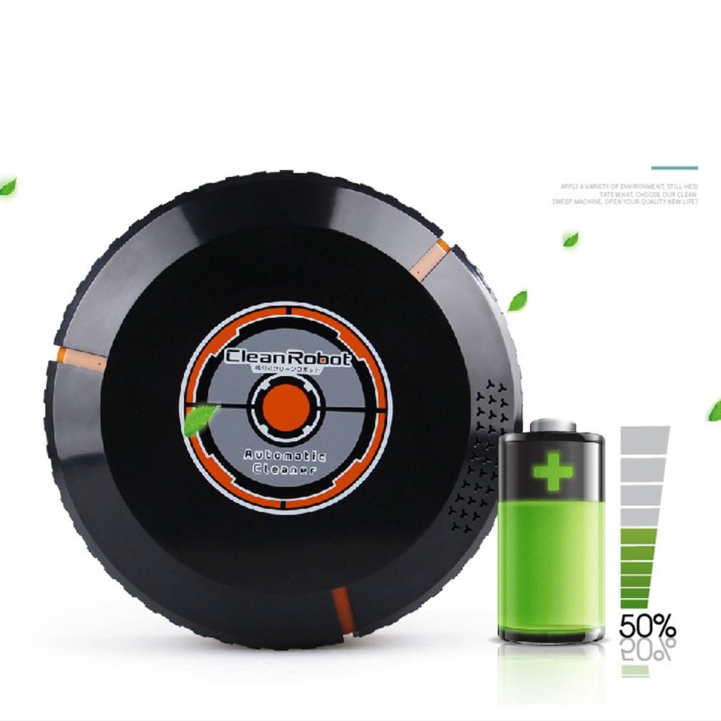 Intelligent Smart Cleaning Robot Battery Powered Automatic Robotic Portable Home Floor Vacuum Cleaner Dust Sweeper