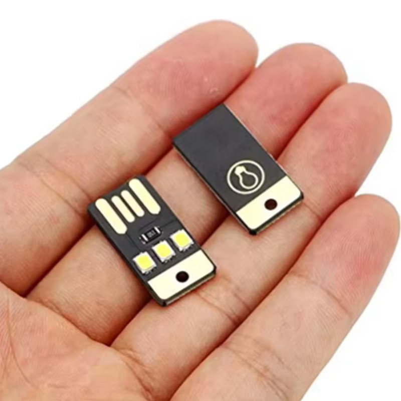 20 stuks ultradunne mini usb led-lampjes, computerlamp, powerbank, draagbare usb-lamp met hoge lichtintensiteit, aanraakschakelaar, nachtlampje