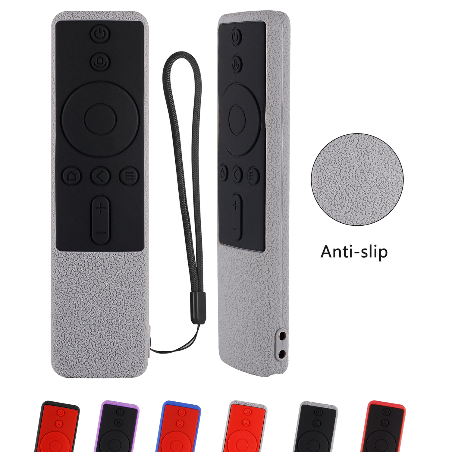 Mando a distancia de silicona para Xiaomi TV, 4A, 4C, 4X, 4S, funda protectora de silicona suave, funda de goma para Xiaomi IP TV, decodificador 4S Pro