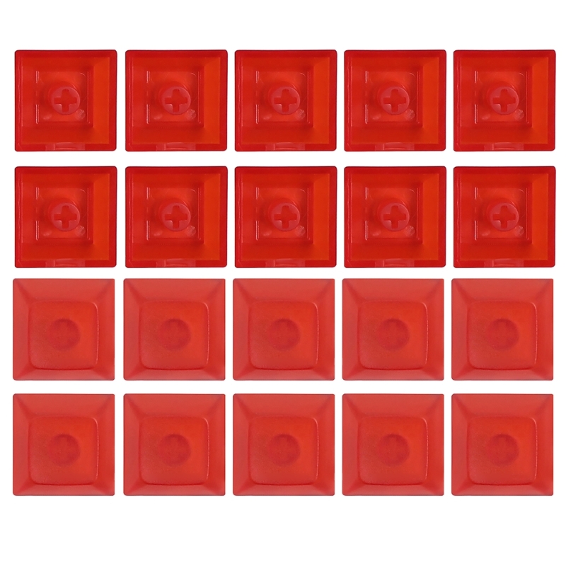 DSA 1U Keycap Set PBT Blank Keycaps DSA Profile 1U Height Keycap Set For Gaming Mechanical Keyboard 20PCS: Beige