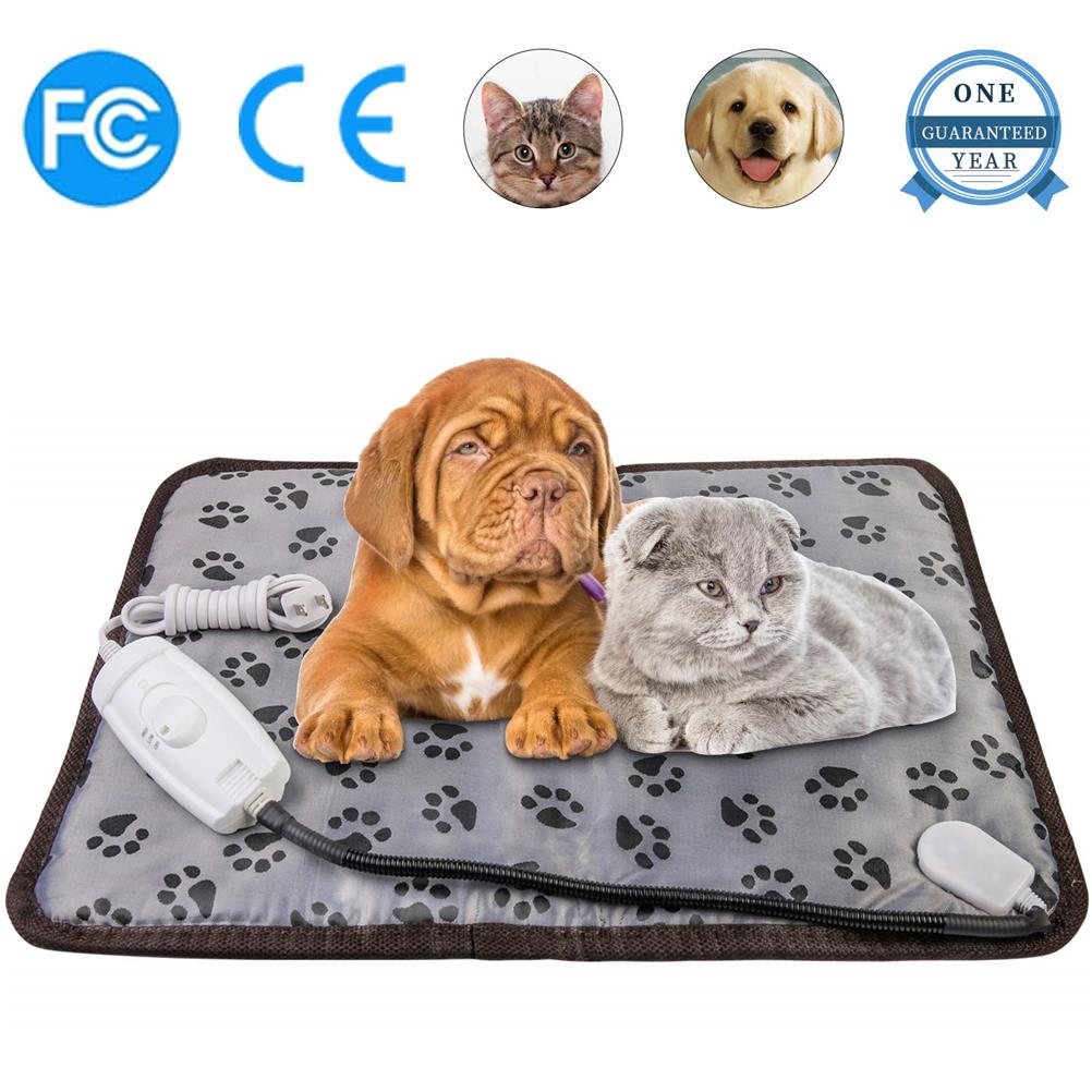 Elektrische Haustier Heizung Pad Hund Katze Winter Warme matt Teppich Für Tiere Haustier Wasserdichte Decke Heizung Teppich Heizung Pad: 110-130V