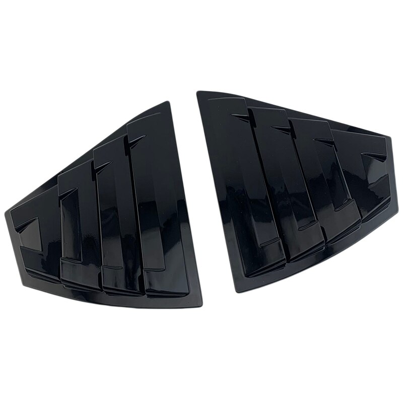 Car Rear Window Blinds Triangular Window Protection Covers Trims Panel for Nissan Sentra Window Scoops Louvers