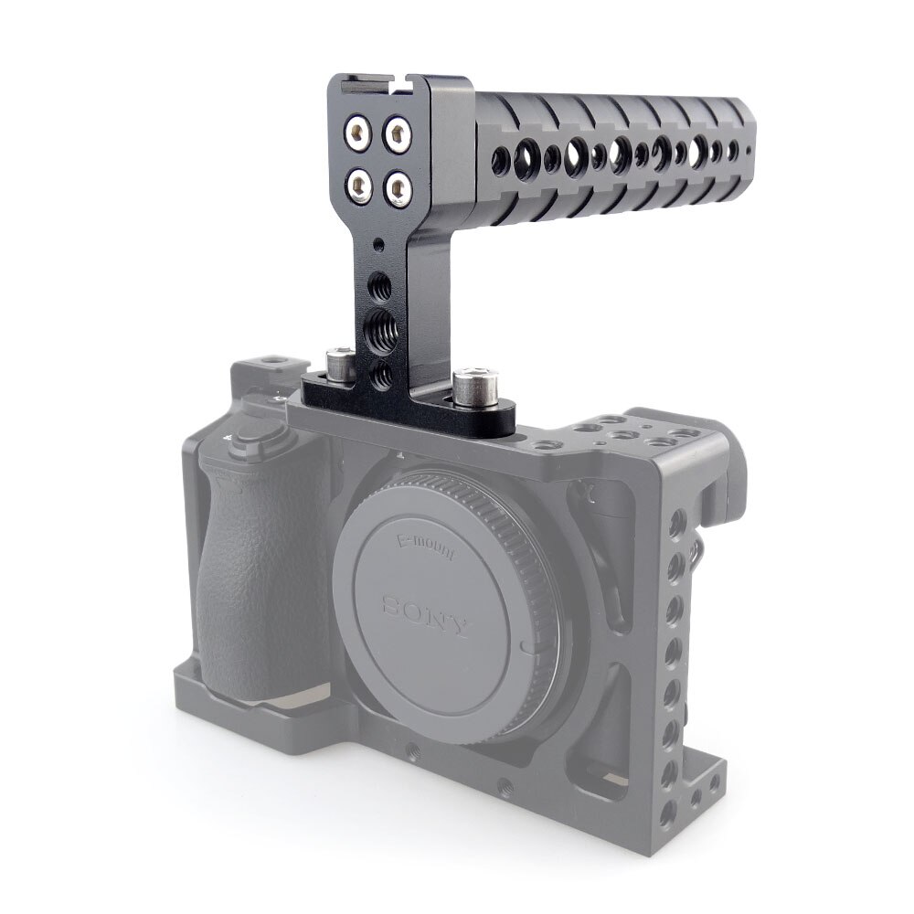 MAGICRIG Top Griff Käse Nicht-slip Griff Grip mit Kalten Schuh Basis Für DSLR Kamera Käfig-Y304