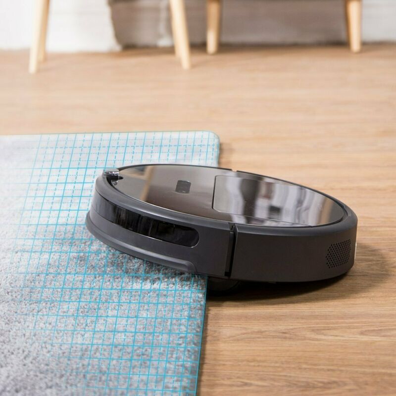 Robot Vacuum Cleaner Super-Thin Quiet Max Power Suction Good for Pet Hair, Carpets, Hard Floors, Self-Charging