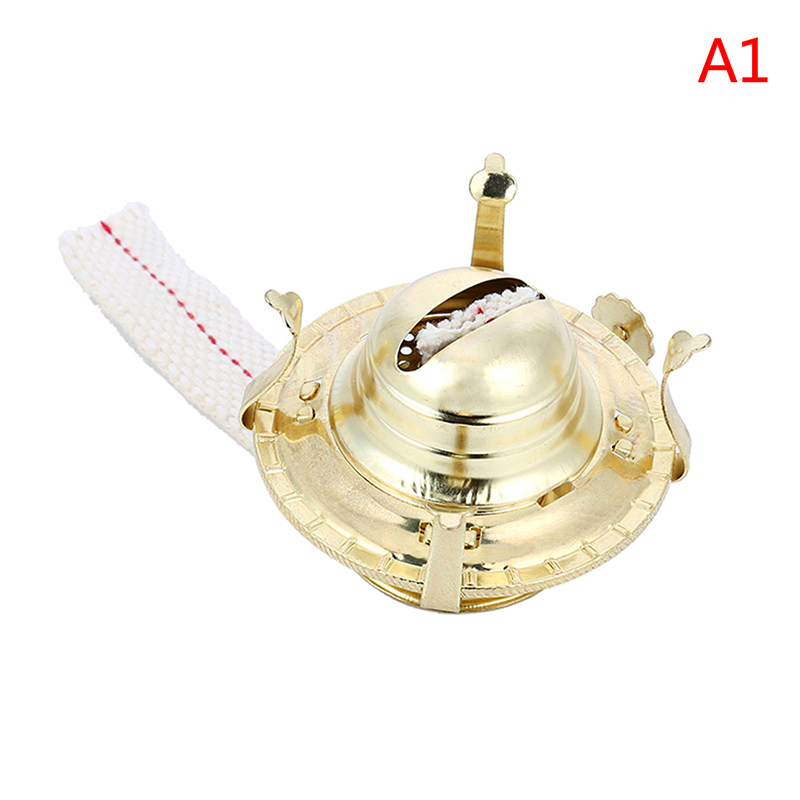 Lamp Oliebrander Kerosine Onderdelen Lont Antieke Lonten Houder Brandende Lampenaccessoire Schoorsteen Kaarslichtpot: Light Grey