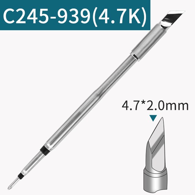 Universal jbc  c245 loddekolbespids  t245- a håndtag svejsedysegreb kompatibel med jbc  t245 og ud -1200 loddestation: C245-939