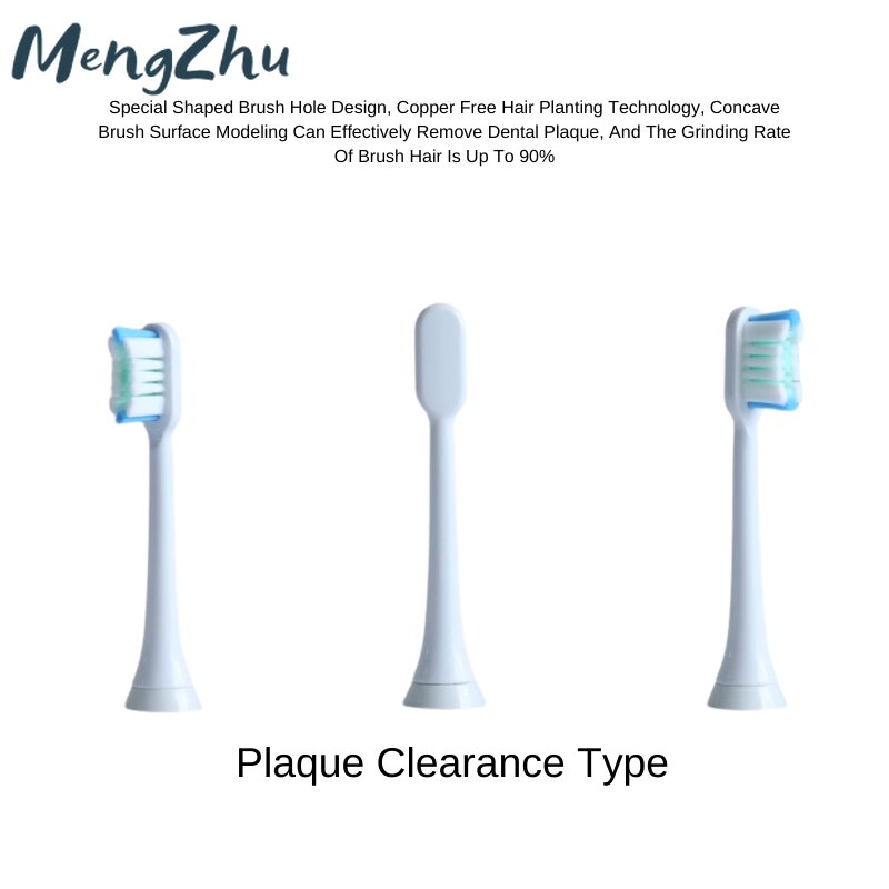 6pcs Toothbrush Heads for HX3 HX6 HX9 Series, Fit Plaque Control, Gum Health, FlexCare, HealthyWhite, Essence+ EasyClean