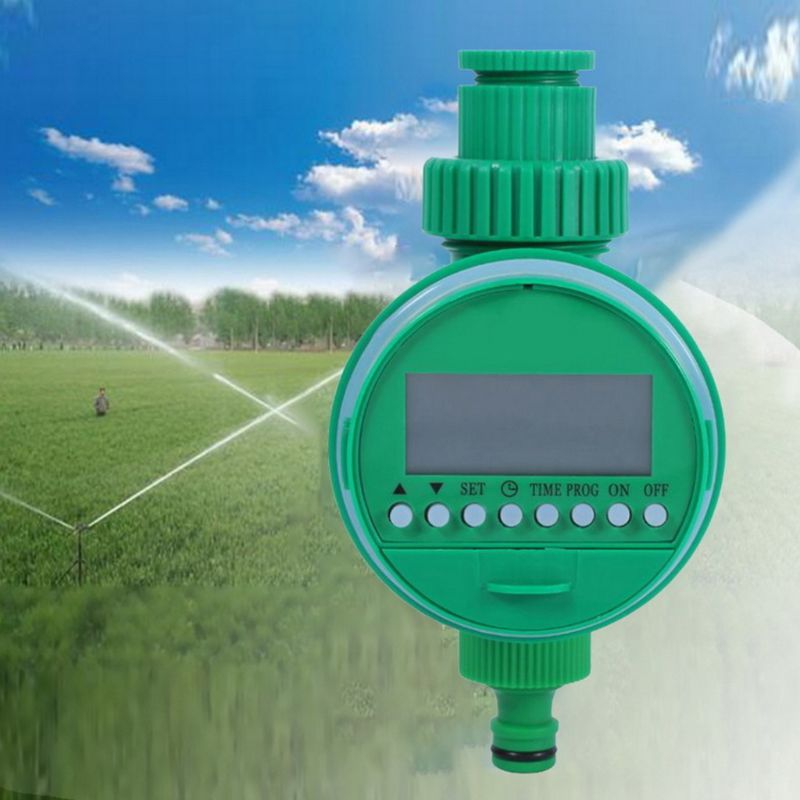 Lcd Display Automatic Irrigation Controller Electronic Garden Watering