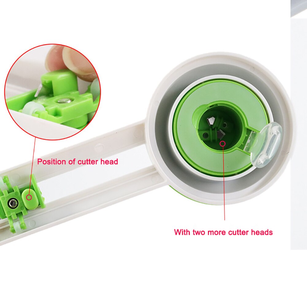 Mini Circle Cutter 360 Degree Rotating Round Cutting Knives Model Patchwork Compass Circular Paper Scrapbooking Cards Cutter