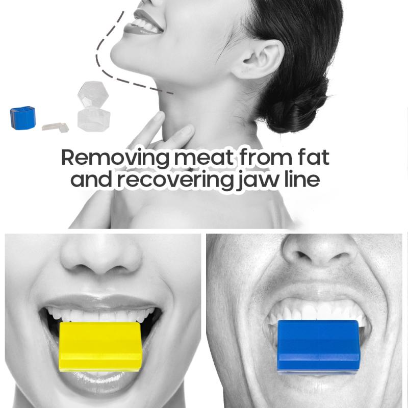 Jaw Trainer Face Masseter Training Muscle Exerciser Chew Ball Breaker