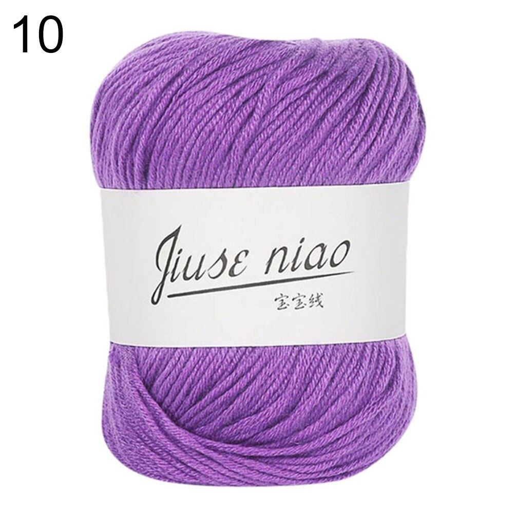 50g Baby Woolen Yarn Knitting Crochet Blanket Sweater Scarf Soft Woven Material