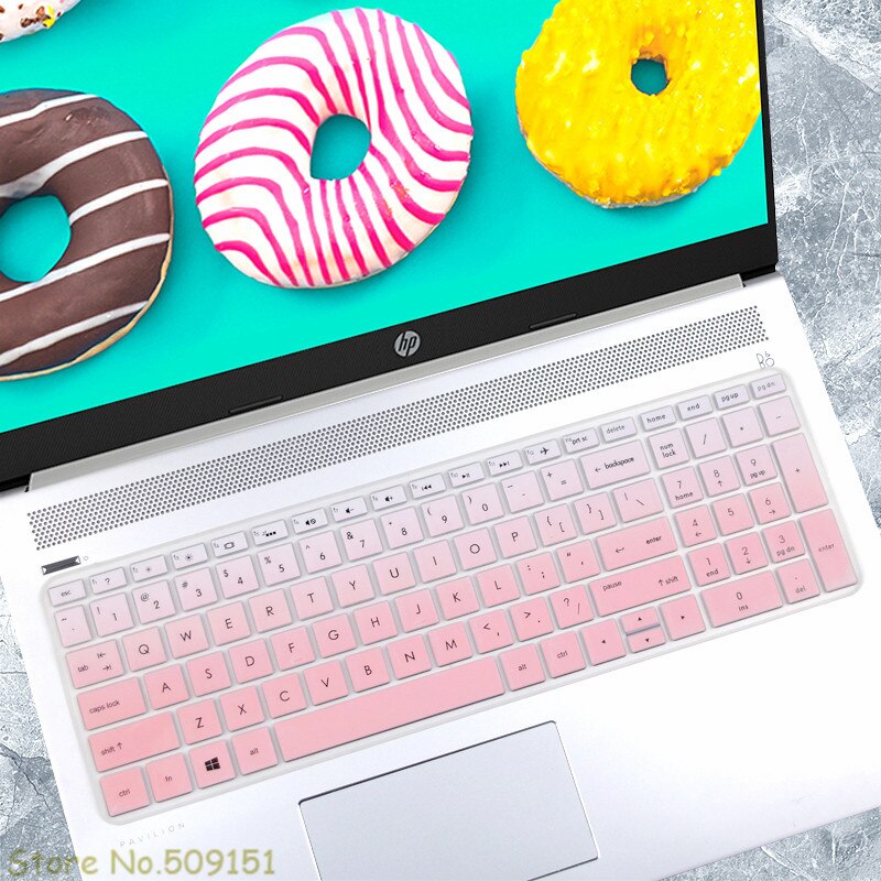 15.6 Inch Laptop Keyboard Cover Skin Protector For HP Pavilion 250 G6 255 G7 G6 256 G6 258 G6 Notebook PC