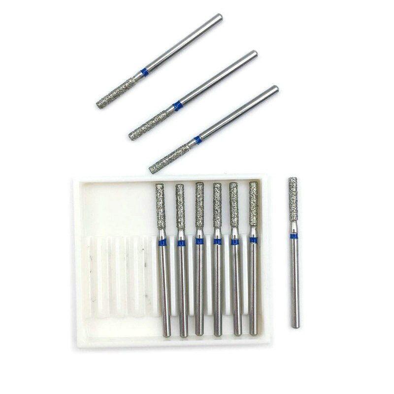 10 st tanddiamant fg höghastighetsborr medium för tandpolering 1.6mm sf -x13 tandvårdsmaterial