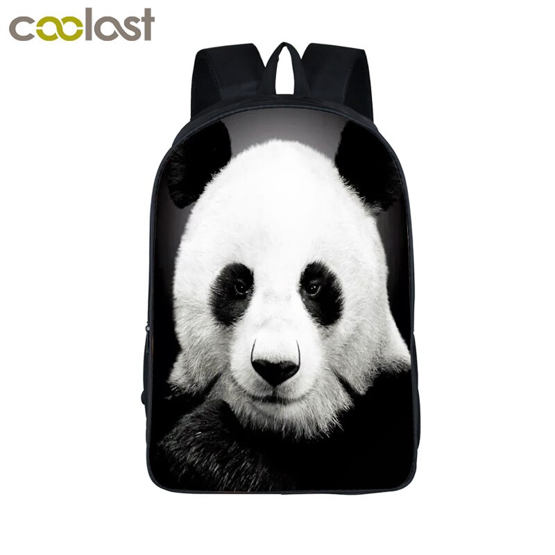 Sac à dos drôle Pandicorn pour les adolescentes dessin animé Panda licorne enfants sacs d'école sacs à dos enfants livre sac meilleur: 16 panda17