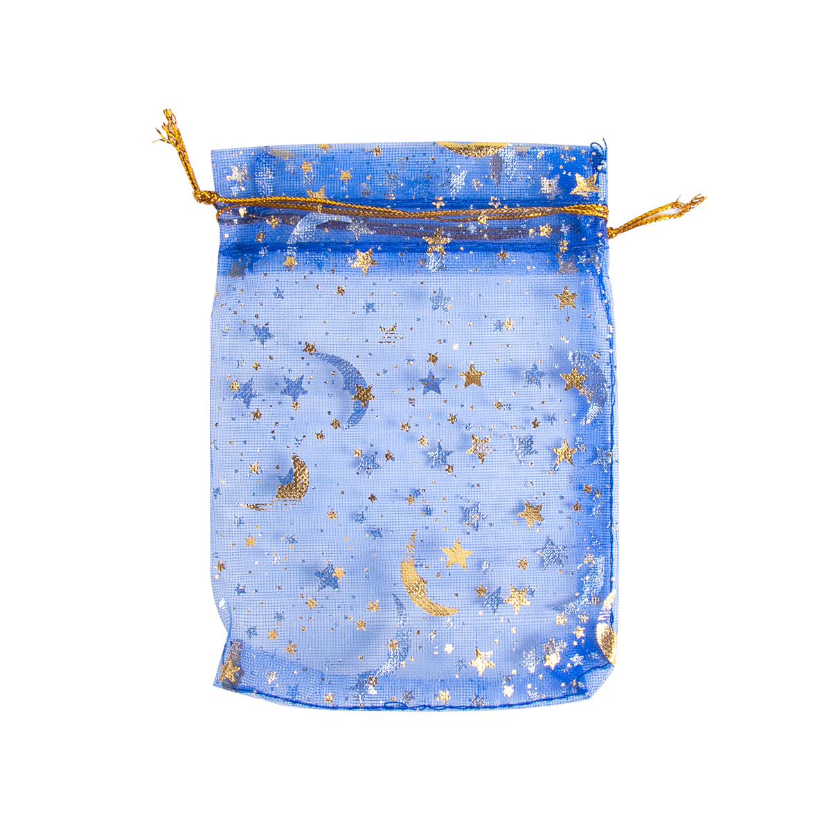50pcs Star Moon Drawstring Organza Sack Bags Eid Mubarak Wedding Party decoration Candy Packing Bag Jewelry Pouch: Light Grey