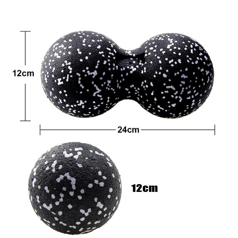 Fitness Ball Set High Density EPP Firm Peanut Massage Balls Lightweight for Myofascial Release Deep Tissue Therapy: big ball set 2