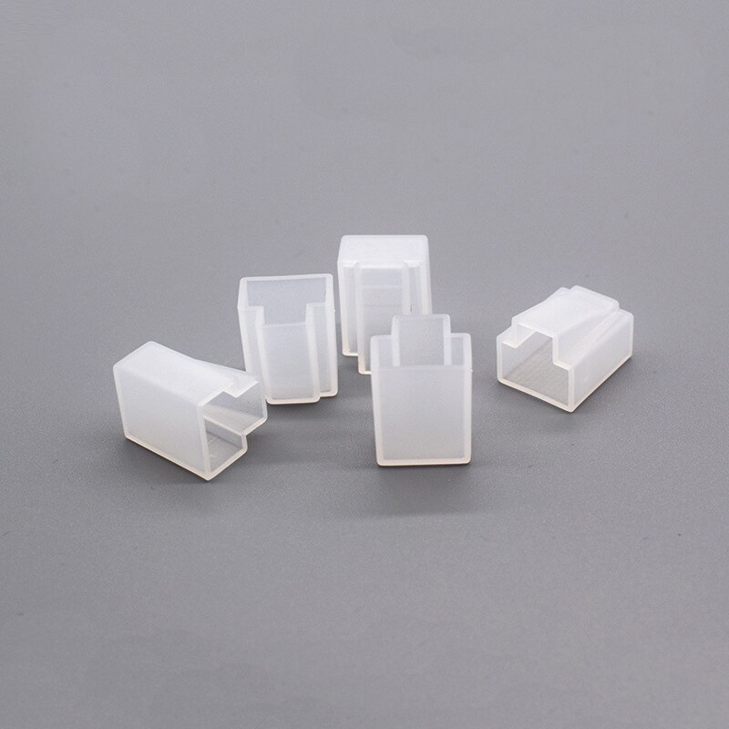 RJ45 Ethernet Connector Cust Cover Netwerk Plug Cover Cap Hoed Voor Cat5e Cat6 Cat7 Protector Plug Case