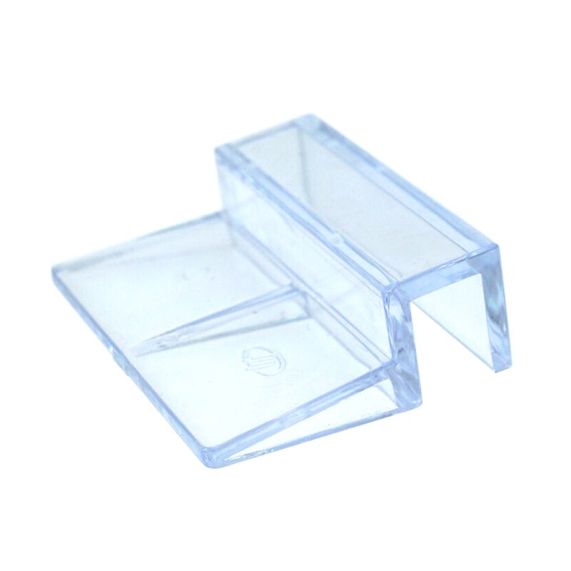 1pc 6/ 8/10/12mm Aquarium acrylic clip glass cover bracket Fish Aquatic Holder