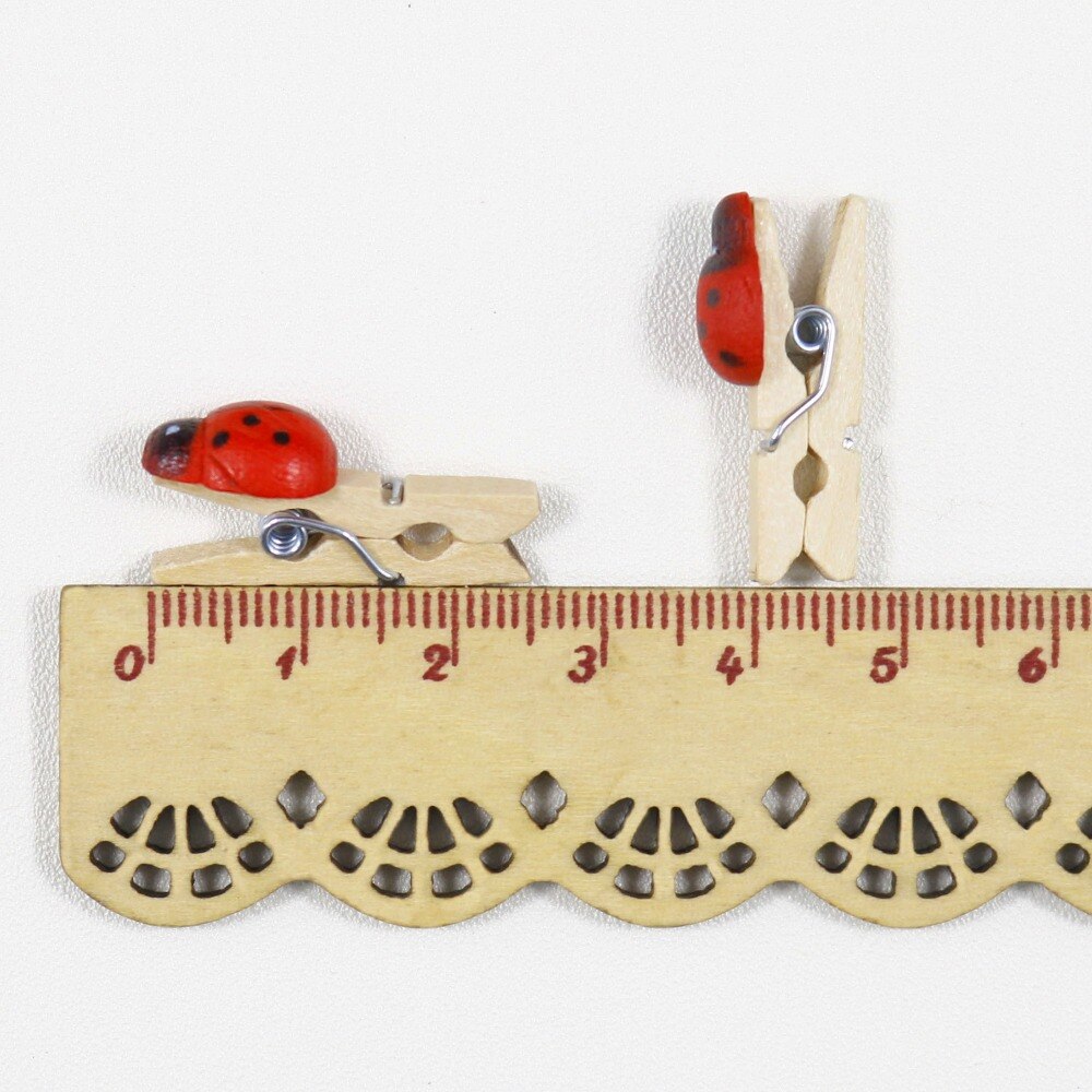 50pcs Cute Mini Wooden Clips Wood DIY Photo Card Message Pegs Pin Clothespin Craft Food Bags Clips Home Decor
