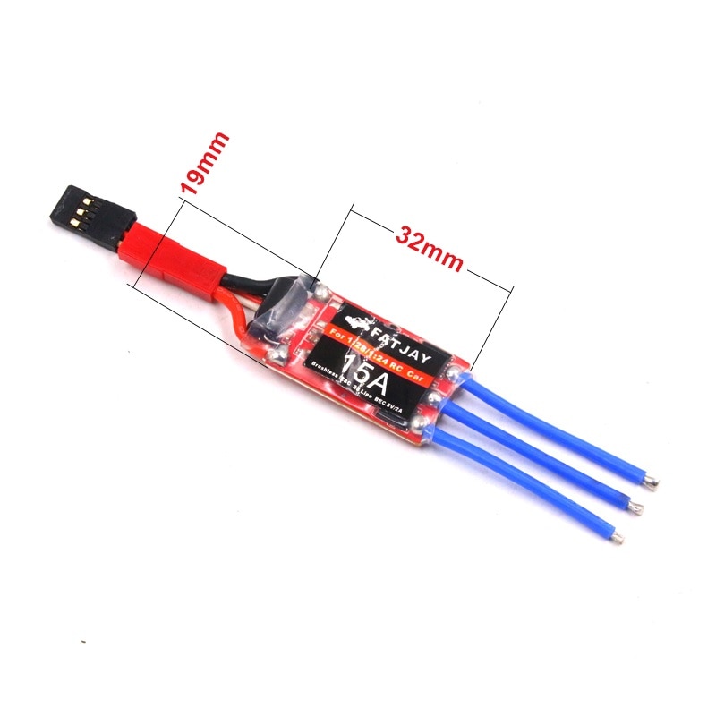 FATJAY Leopard Hobby LBA1625 brushless inrunner motor +FATJAY 15A ESC combo for RC 1/24 1/28 car MINI-Q brushless upgrade