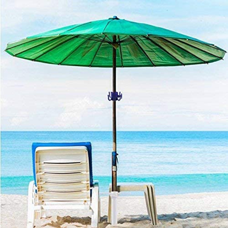 Utendørs strand paraply plast skrue paraply base sette inn paraply sete strand parasoll sand anker