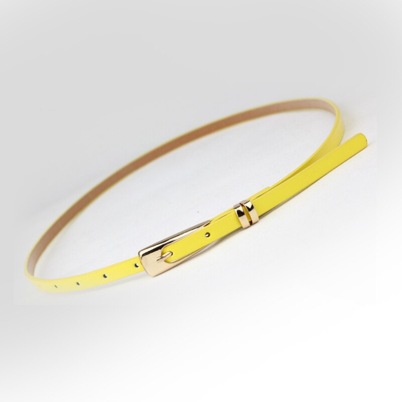 Grote naam eenvoudige stijl riem pu lakleer lange u-vormige gesp fijne damesriem luxe merk riemen voor vrouwen