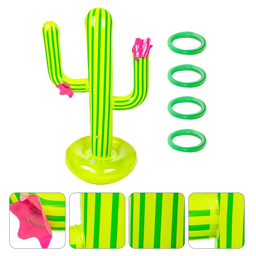 1 Set Pool Toys Summer Party Pool Games Swimming Pool Ring Toss Game