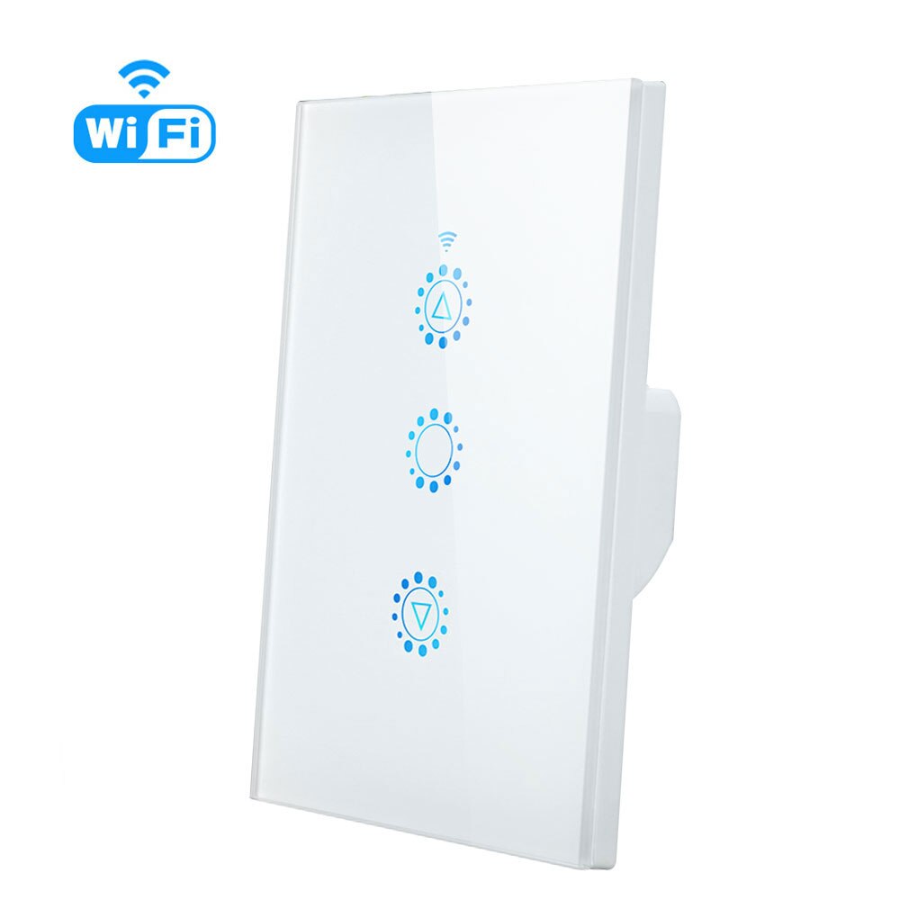 Tuya smart life led himmenninkytkin wifi älykäs valo kosketuskytkin himmennys yhteensopiva alexa google home himmennettävä 110v 220v us eu uk: Valkoinen meille standardi