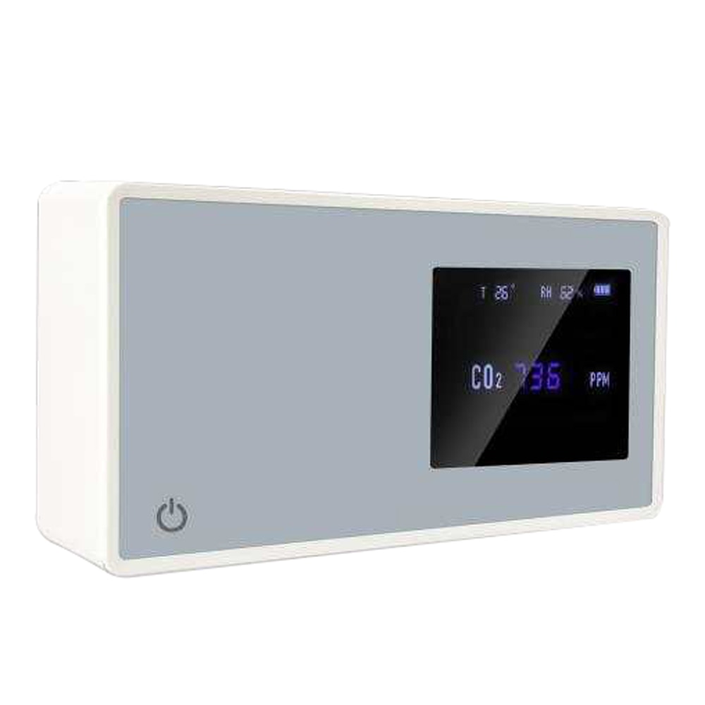 Co2 meter detector Household Air Detector CO2 Tester with Electricity Quantity Temperature Humidity Display co2 sensor