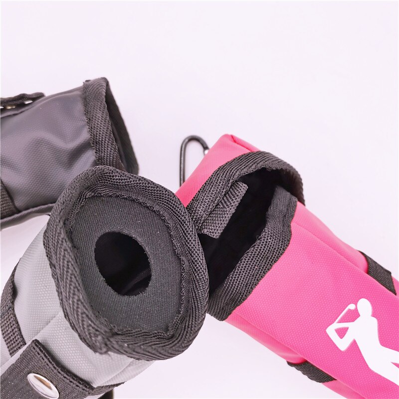 Polyester Small Golf Ball Bag Mini Golf Bags With Tee Position Small Pocket Sporting Goods 4 Colors