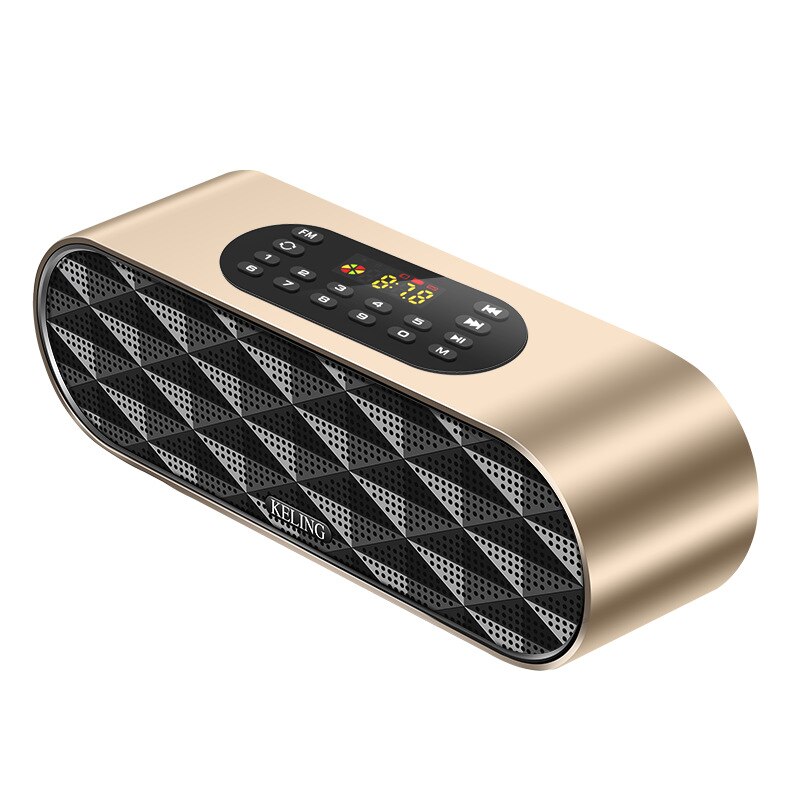 F4 Dual Speaker Lied Bluetooth Speaker Draagbare U Disk Kan Worden Gestoken Kaart Kleine Audio Subwoofer