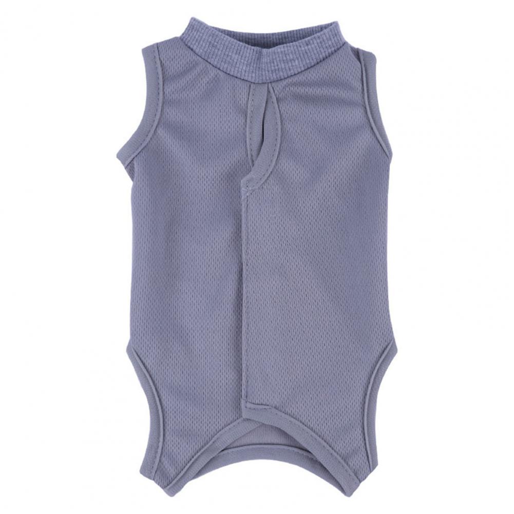Combinaison neutre pour chat, combinaison de récupération confortable, réglable, Anti-léchage, vêtements de stérilisation, fournitures pour animaux de compagnie, gilet à sangle corporelle: L / Rouge