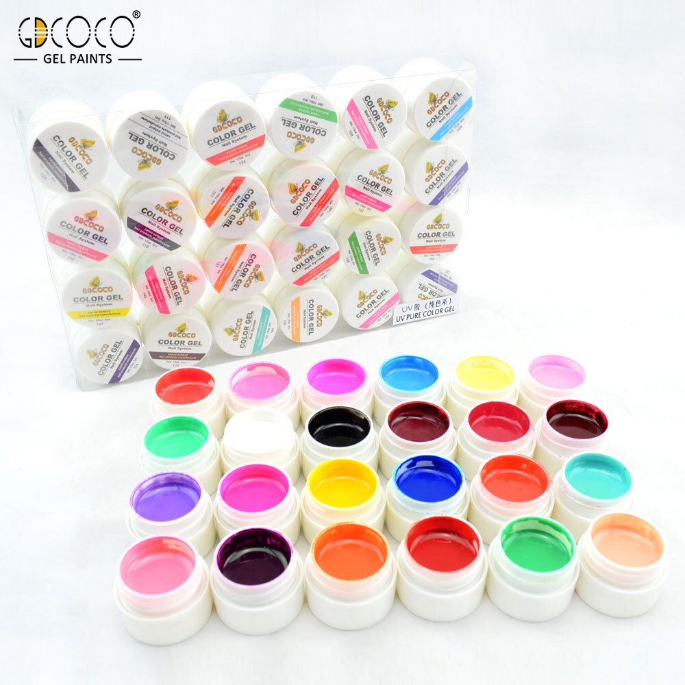 #20204 GDCOCO UV Gel Nails Kit 36 Colors CANNI Out... – Grandado